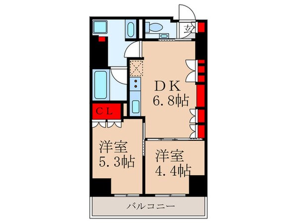 ザ・パークハビオ新中野の物件間取画像